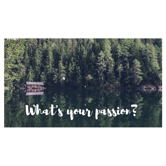 What's your passion-